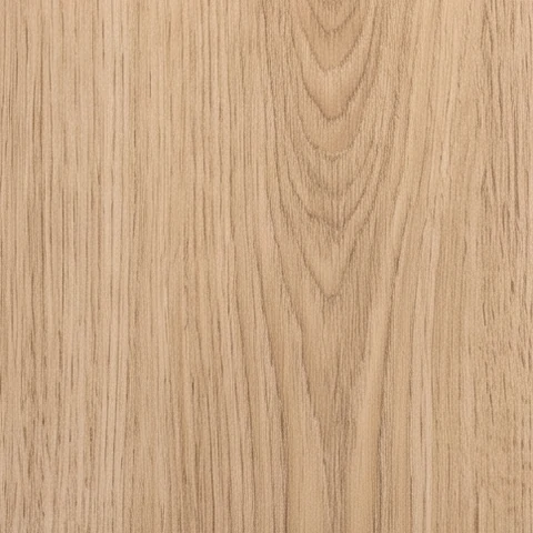 Muestra de porcelanato efecto madera de roble claro